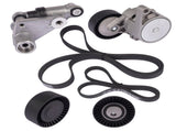 Idler Pulley Kit Serpentine Belt Tensioner Replacement for BMW Z4 X3 X5 E36 E39 E46 E53 88150777
