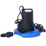 ZUN 1/4 HP Automatic Swimming Pool Cover Pump 120 V Submersible with 3/4 Check Valve Adapter1850 GPH W465127590