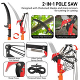 24ft Manual Pole Saw Set 12168635