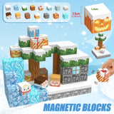100Pcs/Set Magnetic Building Blocks Children Kids Educational Toy Gift 07743254