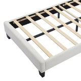 Twin Size Upholstered Flower-Shape Bed, Elegant Flowers Headboard with LED Light Strip , Sherpa N733P177307A