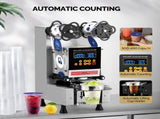 Cup Sealing Machine, Fully Automatic Cup Sealer Machine, Electric Cup Sealing Machine with LCD 98558270