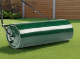 24in Heavy Duty Steel Lawn Roller, Garden Roller Can Be Filled with Water or Sand, Hand Roller with 19956568