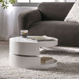 ZUN MODERNESQUE ROTATING COFFEE TABLE 3 55055.00