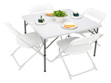 34" Blow Molding Foldable Square Table 60731932
