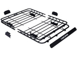 Rooftop Cargo Carrier Basket Motoring Roof Rack,Top Mount Roof Rack 42" black steel 95972669