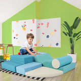 Soft Climb and Crawl Foam Playset 6 in 1, Soft Play Equipment Climb and Crawl Playground for TX307728AAC