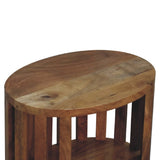 Artisan Furniture Solid Wood Ariella Single Shelf Nightstand B182P279315