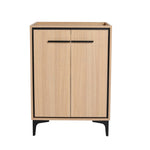 ZUN 24'' Bathroom Vanity without Top Sink, Modern Bathroom Storage Cabinet with 2 Soft Closing Doors, W1972P164355