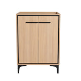 ZUN 24'' Bathroom Vanity without Top Sink, Modern Bathroom Storage Cabinet with 2 Soft Closing Doors, W1972P164355