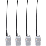 Baofeng Radio BF-771 Upgraded Antenna 14.96Inch Dual Band VHF/UHF High Gain Soft Whip Antenna for 59005050