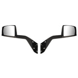 2Pcs Chrome Hood Mirror Pair Side Assembly Driver W1155P332717