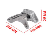 Right Side Engine Mount Fits for Nissan Rogue 1.5L L3 Gas 2021-2024 Silver 1Pc 33179155