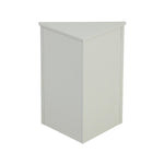 ZUN Grey Triangle Bathroom Storage Cabinet with Adjustable Shelves, Freestanding Floor Cabinet for Home 26880253