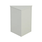 ZUN Grey Triangle Bathroom Storage Cabinet with Adjustable Shelves, Freestanding Floor Cabinet for Home 26880253