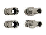 3/4" Female Quick Connect Pressure Washer Adapter Garden Hose 4Pcs Kit 95836264