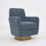 360 degree rotating sofa armchair cotton linen skin friendly fabric Ergonomic design Living room W2113P235640