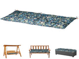 Outdoor Bench Cushion, 60 20 4 Inch, Tufted Waterproof Swing Cushion with Ties, for Patio Bench 89877957