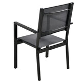 High-quality Steel Outdoor Table and Chair Set, Suitable for Patio, Balcony, Backyard. 52937466