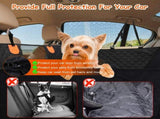 Waterproof Dog Backseat Protector, 6 Layers Construction, Hard PP Support Board, Built-in Storage 84366132