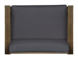 PERLA CLUB CHAIR, DARK GREY 61442.00GDGRY