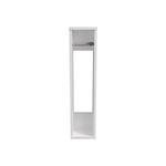 ZUN Supai Toilet Paper Holder in Melamine, White B128P237158