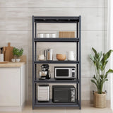 72" H Adjustable Garage Shelves, 5-Tier Heavy Duty Shelving Unit, 2200LBS Wide Metal Utility Storage 06243452