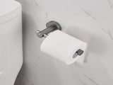 Bathroom Hardware Set, Thicken Space Aluminum 3 PCS Towel bar Set- Gun Grey 16-27 Inches Adjustable 10204461