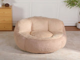 Oversized Bean Bag Chairs,Multicolor Faux Fur Couch Filled with Shredded Sponge,Large Lounger Sofa 92760555