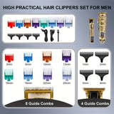 Professional Hair for Men - Cordless Hair and Trimmer Set, LCD Display Barber 40189356
