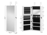 Retro PVC Wood Grain Coating Whole Body Mirror Decoration Storage Dressing Mirror Jewelry Mirror 35229024