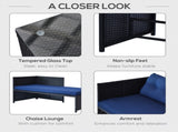 Pieces Patio Furniture Set 49998616