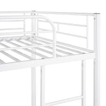 ZUN Twin Over Twin Metal Bunk Bed 61744003