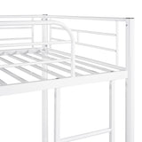 ZUN Twin Over Twin Metal Bunk Bed 61744003