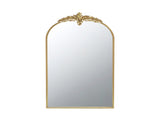 24" x 42" Arched Wall Mirror with Gold Metal Frame, Wall Mirror for Living Room Bedroom Hallway W2078135195