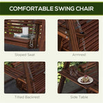 ZUN 2-Seat Outdoor Swing Chair 42803145