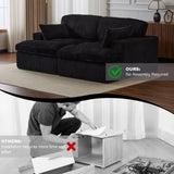 Double Chaise Lounge Chair Indoor,Oversized Upholstered Sleeper Cloud Couch,Deep Seat Luxury Sofa 92839899
