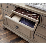 Classic Bedroom Furniture 1pc Dresser with 7 Drawers and Jewelry Tray Traditional Design Furniture B011P149829