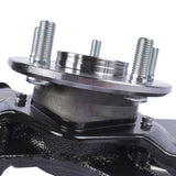 Front Left Steering Knuckle & Wheel Bearing Hub Assembly Replacement for Honda Civic 2006-2011 06519755