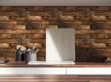 10 PCS 3D Brick Self Adhesive Removablepaper 11.8 x 11.8 Inchpaper Brick Breakaway 57397098
