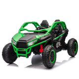 24V Two-seater Kids Ride On UTV w/Parents Control,20in seat width,400W Super high power,Four-wheel W1578P198435
