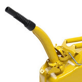 20L US Standard Cold-rolled Plate Petrol Diesel Can Gasoline Bucket with Oil Pipe Yellow 2 Pairs of 72849124