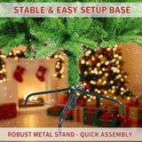 6FT Christmas Tree with 754 Tips Classic Pencil Artificial Plant for Halloween & Christmas Dense 24053900