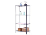 4-Tier Wire Shelving Unit Metal Storage Rack 06005411