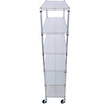 ZUN 6 Tier 6000lbs Capacity NSF Metal Shelf Wire Shelving Unit, Heavy Duty Adjustable Storage Rack with W465142130