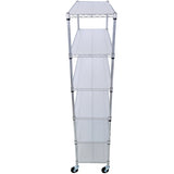 6 Tier 6000lbs Capacity NSF Metal Shelf Wire Shelving Unit, Heavy Duty Adjustable Storage Rack with W465142130