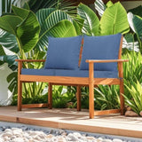 2 PCS Set 24x24 in Outdoor Deep Seat Cushion- Waterproof Fade-Resistant Patio Furniture Cushions 16223426