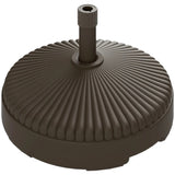 Brown Round Patio Umbrella Base Holder 44069757