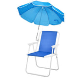 Folding Beach Chair with Umbrella Adults, Lightweight Porable Camping Chair with 265lbs Capacity 41539091