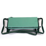 ZUN Outdoor 2-in-1 Garden Stool and Kneeler, Garden Bench with Tool Bags, Kneeling Pad, Gift for Parent, W2181P155115